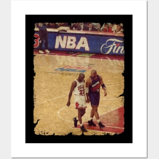 Charles Barkley and Michael Jordan, 1993 NBA Finals Posters and Art